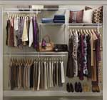 ClosetMaid ShelfTrack Closet Organizer