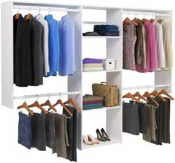 DIY Easy Track Closet Kits
