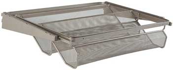 Closet Culture Wire Mesh Shoe Rack Attachment for Closet Shelving System