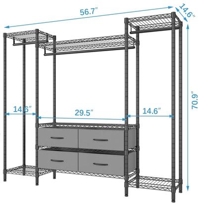 Organizer Dimensions